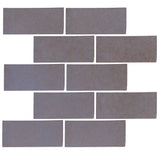 Malibu Field Black n Blue Ceramic Tile - Avente Tile