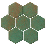 Malibu Field Copper Ceramic Tile - Avente Tile