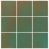 Malibu Field Copper Ceramic Tile - Avente Tile