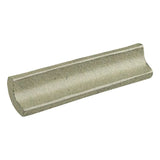 Malibu Field Inside Quarter Round Clear Overglaze 1" x 6" - Avente Tile
