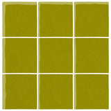 Malibu Field Lime Green 7495C Ceramic Tile - Avente Tile