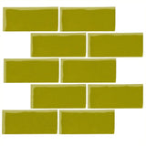 Malibu Field Lime Green 7495C Ceramic Tile - Avente Tile