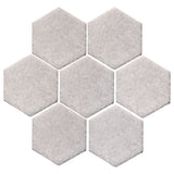 Malibu Field Rustic White Ceramic Tile - Avente Tile