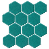 Malibu Field Teal 5483C Ceramic Tile - Avente Tile