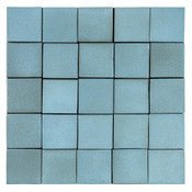 Malibu Field Turquoise Ceramic Tile - Avente Tile