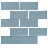Malibu Field Turquoise Ceramic Tile - Avente Tile
