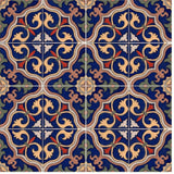 Malibu Floris Quarter Design - Avente Tile