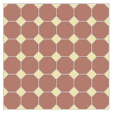 Mission Adobe Octagon Encaustic Cement Tile 8"x8" - Avente Tile