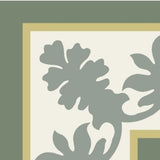 Mission Alegre Verde Border 8"x8" Encaustic Cement Tile - Avente Tile