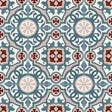 Mission Amalia 02 8"x8" Encaustic Cement Tile - Avente Tile