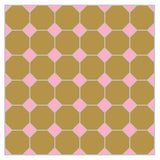 Mission Amarillo Dorado Octagon Encaustic Cement Tile 8"x8" - Avente Tile