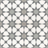 Mission Anza Evening Gray 8"x8" Encaustic Cement Tile - Avente Tile