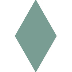 Mission Aqua 4"x8" Diamond Encaustic Cement Tile - Avente Tile