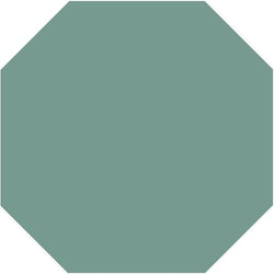Mission Aqua Octagon Encaustic Cement Tile 8"x8" - Avente Tile