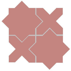 Mission Arabesque Adobe Cement Tile - Avente Tile