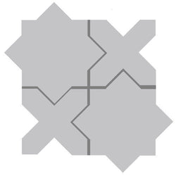Mission Arabesque Aragon Gris Mexico Cement Tile - Avente Tile