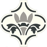 Mission Arabesque Malaga French 01 Cement Tile 10"x10" - Avente Tile