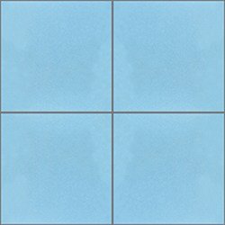 Mission Azul Caribe 8"x8" Encaustic Cement Tile - Avente Tile