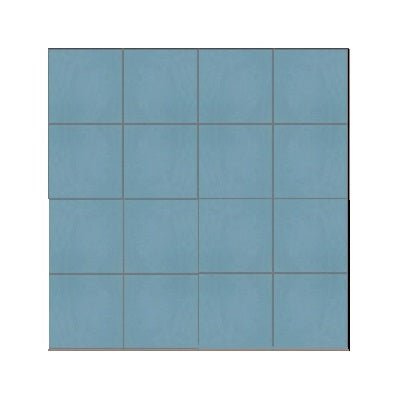 Mission Azul Morocco 3"x3" Encaustic Cement Tile - Avente Tile