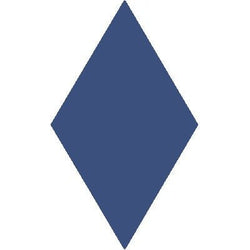 Mission Azul Rey 4"x8" Diamond Encaustic Cement Tile - Avente Tile