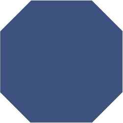 Mission Azul Rey Octagon Encaustic Cement Tile 8"x8" - Avente Tile