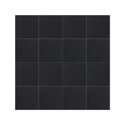 Mission Black 3"x3" Encaustic Cement Tile - Avente Tile