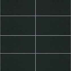 Mission Black 4"x8" Encaustic Cement Tile - Avente Tile