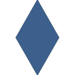 Mission Blue Fonce 4"x8" Diamond Encaustic Cement Tile - Avente Tile