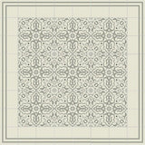 Mission California All Gray Colorway 8"x8" Encaustic Cement Tile - Avente Tile