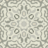 Mission California All Gray Colorway 8"x8" Encaustic Cement Tile - Avente Tile