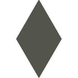 Mission Charcoal 4"x8" Diamond Encaustic Cement Tile - Avente Tile