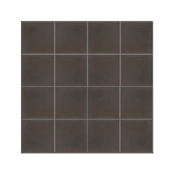 Mission Chocolate Asia 3"x3" Encaustic Cement Tile - Avente Tile