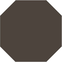 Mission Chocolate Asia Octagon Encaustic Cement Tile 8"x8" - Avente Tile