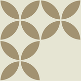 Mission Circles Border 8"x8" Encaustic Cement Tile - Avente Tile