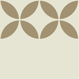 Mission Circles Border 8"x8" Encaustic Cement Tile - Avente Tile