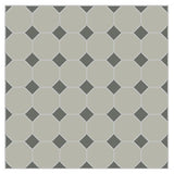 Mission Clam Octagon Encaustic Cement Tile 8"x8" - Avente Tile