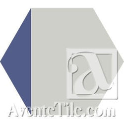 Mission Clip Azul 8" Hexagon Encaustic Cement Tile - Avente Tile