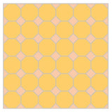 Mission Crema Octagon Encaustic Cement Tile 8"x8" - Avente Tile