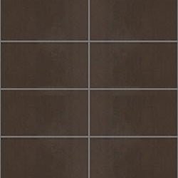 Mission Dark Brown 4"x8" Encaustic Cement Tile - Avente Tile