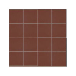 Mission D'Hanis Red 3"x3" Encaustic Cement Tile - Avente Tile