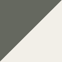 Mission Diagonal Charcoal/White Encaustic Cement Tile 4"x4" - Avente Tile
