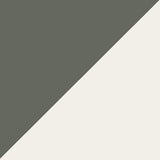 Mission Diagonal Charcoal/White Encaustic Cement Tile 4"x4" - Avente Tile