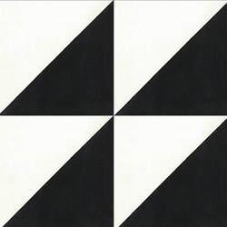 Mission Diagonal Classic 4"x4" Encaustic Cement Tile - Avente Tile