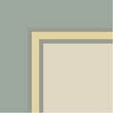 Mission Franjas Border III Encaustic Cement Tile 8"x8" Soft Sage II Colorway - Avente Tile