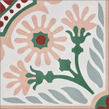 Mission Giverny Original 8"x8" Encaustic Cement Tile - Avente Tile