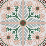 Mission Giverny Original 8"x8" Encaustic Cement Tile - Avente Tile