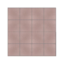 Mission Graphite 3"x3" Encaustic Cement Tile - Avente Tile
