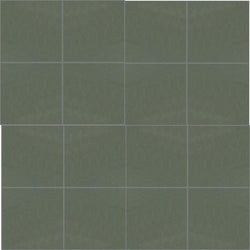 Mission Green Forest 4"x4" Encaustic Cement Tile - Avente Tile
