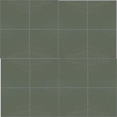 Mission Green Forest 4"x4" Encaustic Cement Tile - Avente Tile
