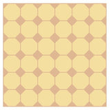 Mission Jaune Clair Octagon Encaustic Cement Tile 8"x8" - Avente Tile